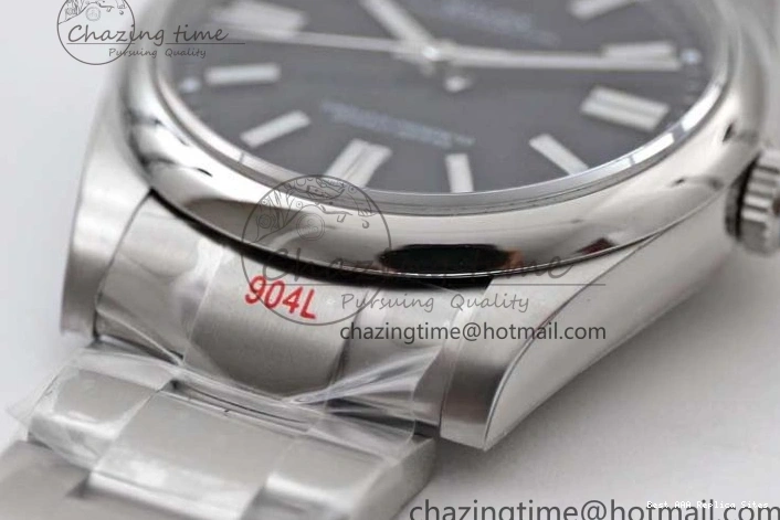 Best AAA Replica Sites 1:1 Edition on Dial Timeless SS A Bracelet Perpetual 904L 124300 2192 Best EWF Black Oyster Steel 41mm 0105